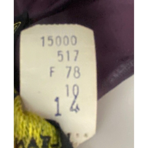 Vintage Borgazia Faux Fur Velvet Coat Womens 14 Black Penny Lane‎ Mob Wife 70s - Picture 13 of 14